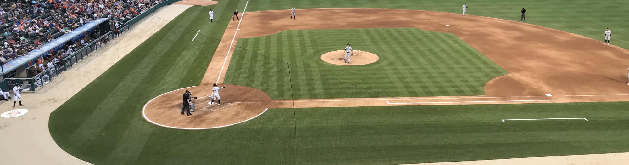 green baseball field Bloomington